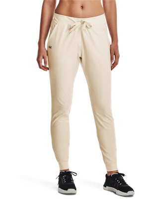 under armour tan joggers