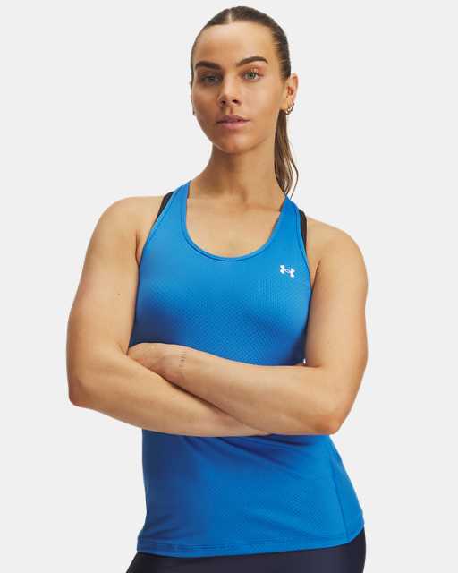 Damska koszulka sportowa bez rękawów HeatGear® Armour Racer Damska koszulka sportowa bez rękawów HeatGear® Armour Racer