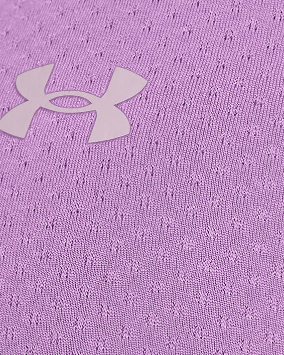 Damska sportowa koszulka bez rękawów HeatGear® Armour Racer, Purple, pdpMainDesktop image number 2