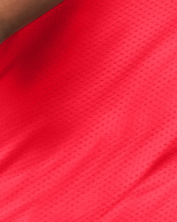 Damen HeatGear® Armour Racer Tanktop, Red, pdpMainDesktop image number 0