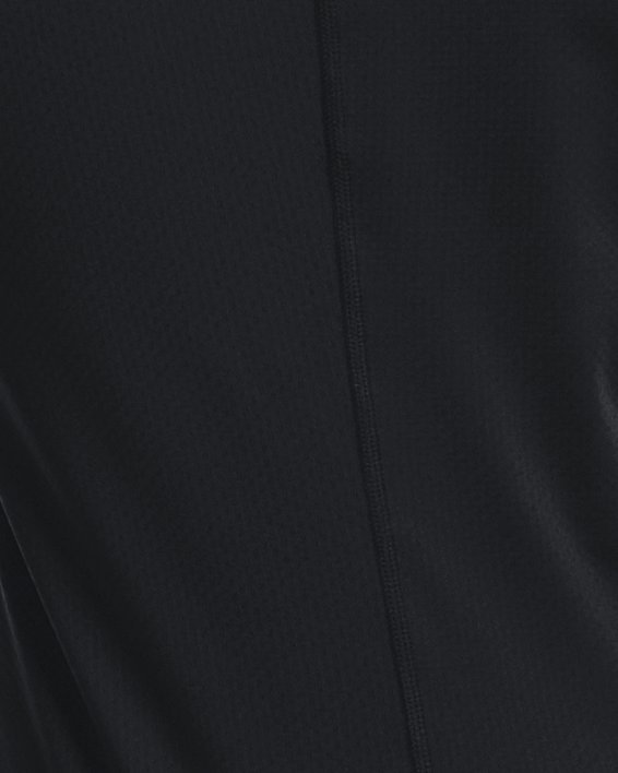 Women's HeatGear® Armour Short Sleeve, Black, pdpMainDesktop image number 1
