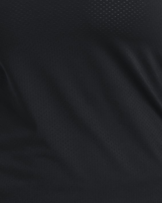 Women's HeatGear® Armour Short Sleeve, Black, pdpMainDesktop image number 0