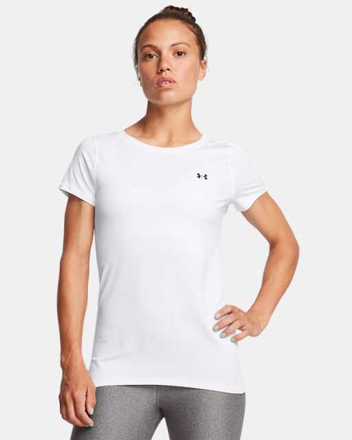 Haut à manches courtes HeatGear® Armour pour femme Haut à manches courtes HeatGear® Armour pour femme