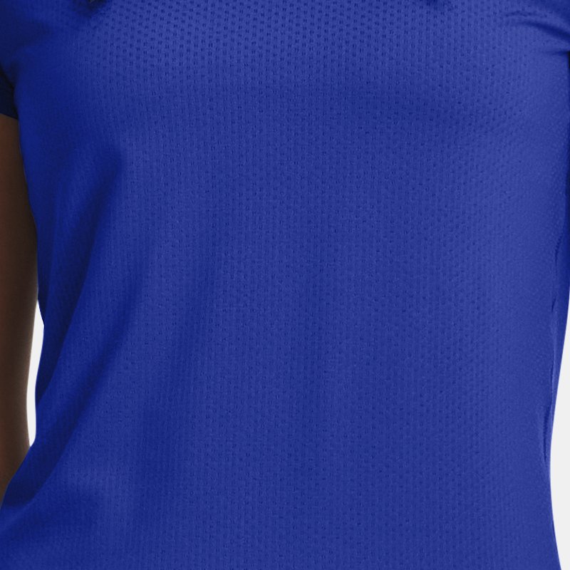 Under Armour Women's HeatGear® Armour Short Sleeve Team Royal / Iridescent XL
