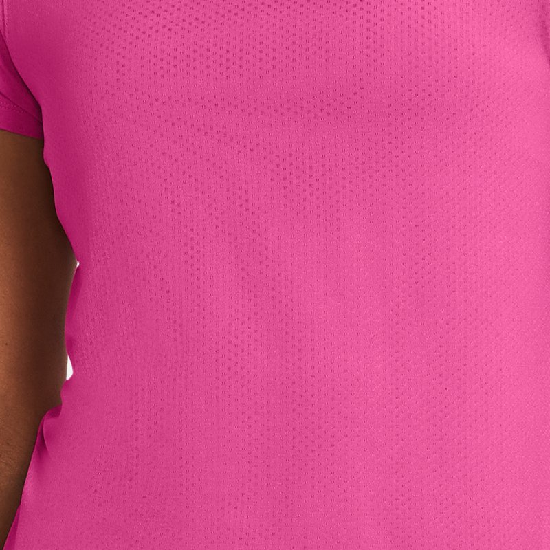 Under Armour Tee-shirt à manches courtes HeatGear® Armour pour femme Astro Rose / Noir M
