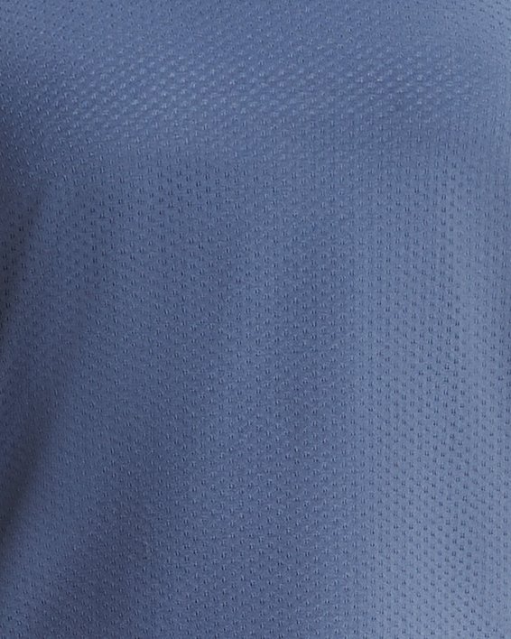 Women's HeatGear® Armour Long Sleeve, Blue, pdpMainDesktop image number 0
