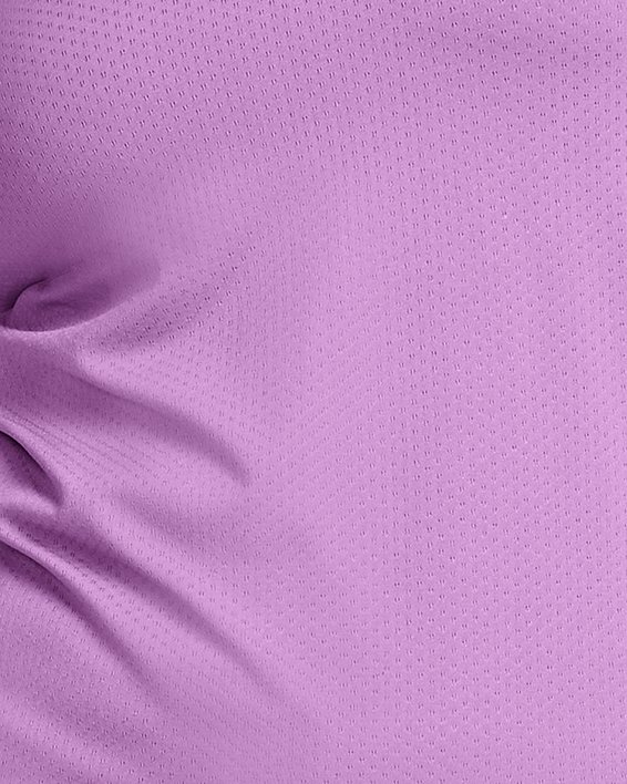Women's HeatGear® Armour Long Sleeve in Purple image number 0
