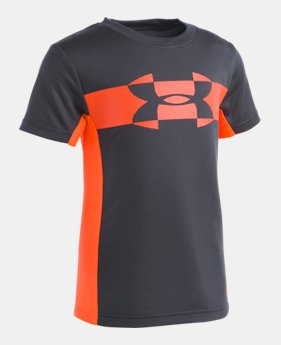 Boys' Toddler UA Mesh Logo Tech T-Shirt 3 Colors Available $25