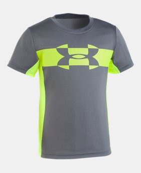 Boys' Toddler UA Mesh Logo Tech T-Shirt 1 Color $25