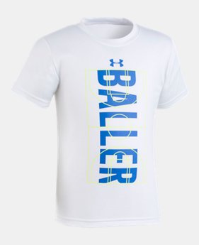 Boys' Toddler UA Baller T-Shirt 1 Color Available $18