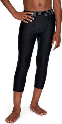 Boys' HeatGear® Armour 3/4 Leggings 