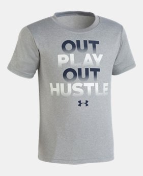 Boys' Toddler UA Out Play Out Hustle T-Shirt 1 Color Available $18
