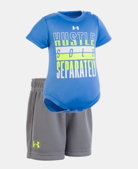 Boys' Newborn UA Hustle Sold Separately Set 1 Color Available $28