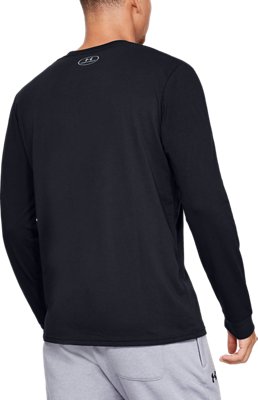 남성 UA 로고 긴팔 image number 1