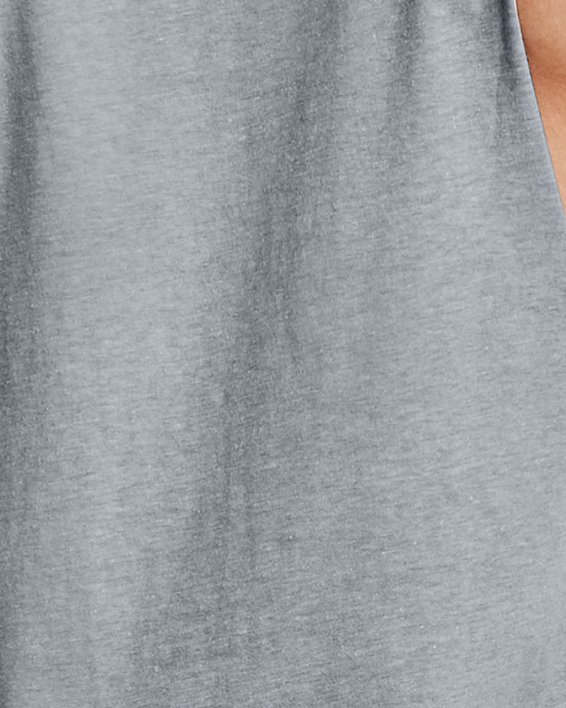 Men's UA Left Chest Cut-Off Tank in Gray image number 1
