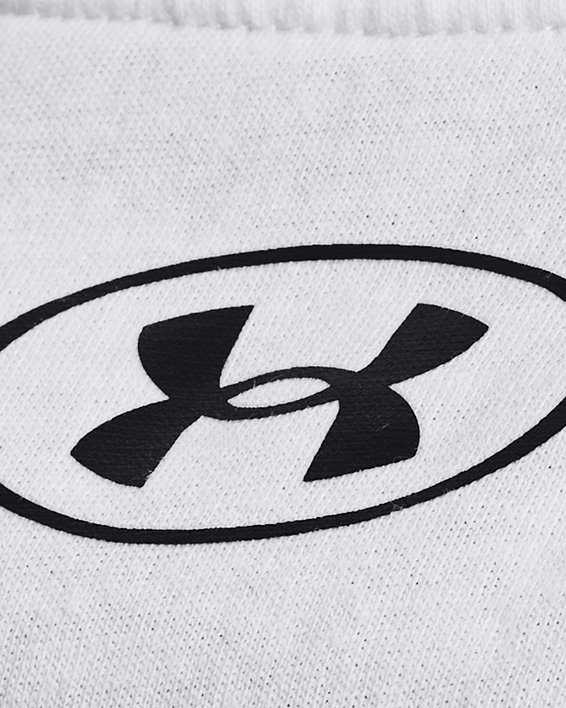 เสื้อกล้าม UA Sportstyle Left Chest Cut-Off สำหรับผู้ชาย in White image number 4