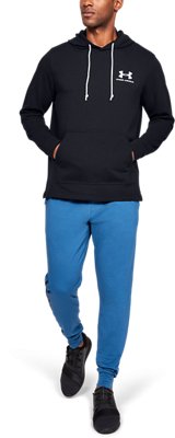 ua terry fitted hoodie