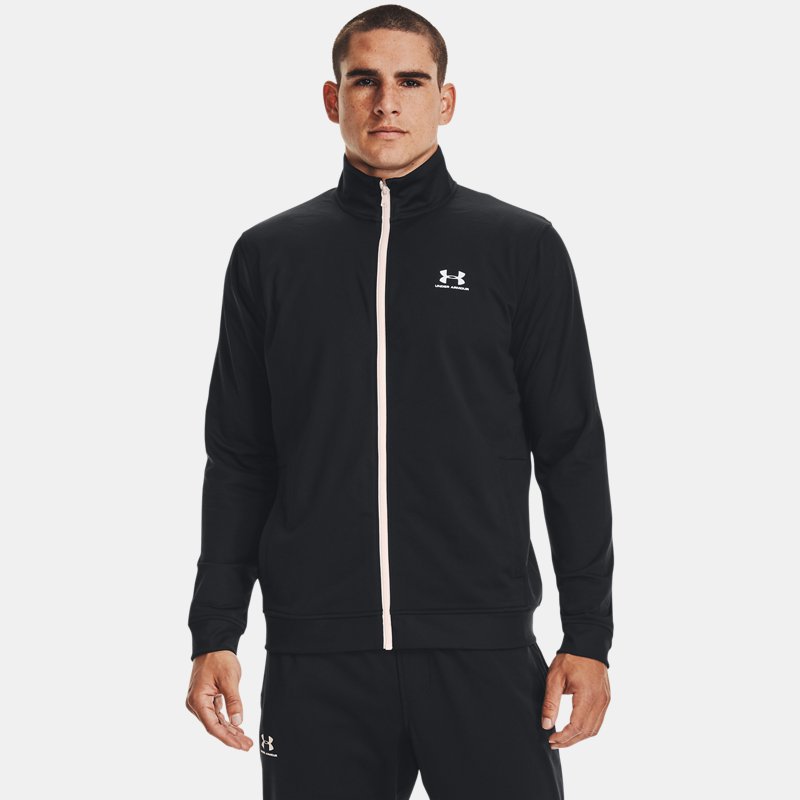Image of Under Armour Men's Under Armour Sportstyle Tricot Jacket Black / Onyx White M