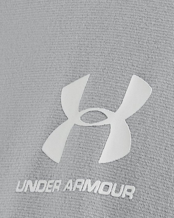 Men's UA Sportstyle Tricot Jacket in Gray image number 3