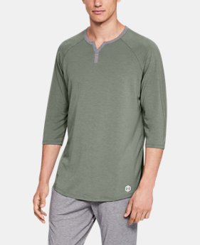 New Arrival Men's Athlete Recovery Sleepwear™ Henley 2 Colors Available $65