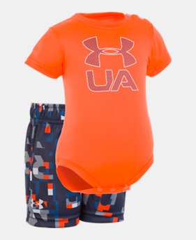 New Arrival Boys' Newborn UA Stacked Set 1 Color Available $33