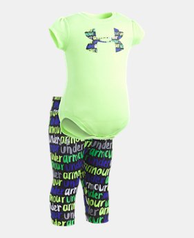 New Arrival Girls' Newborn UA Big Logo Set FREE U.S. SHIPPING 2 Colors Available $35