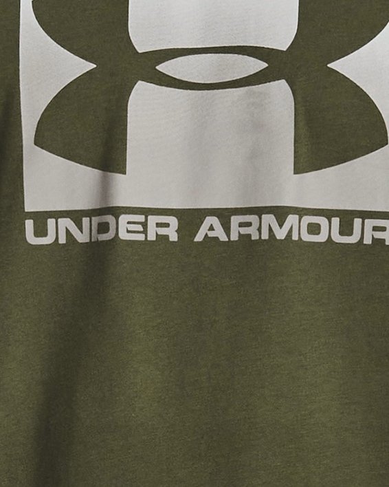 Men's UA Boxed Short Sleeve T-Shirt in Green image number 0