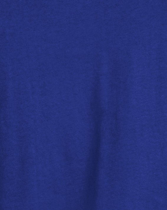 T-shirt voor heren UA Boxed Sportstyle met korte mouwen, Blue, pdpMainDesktop image number 1