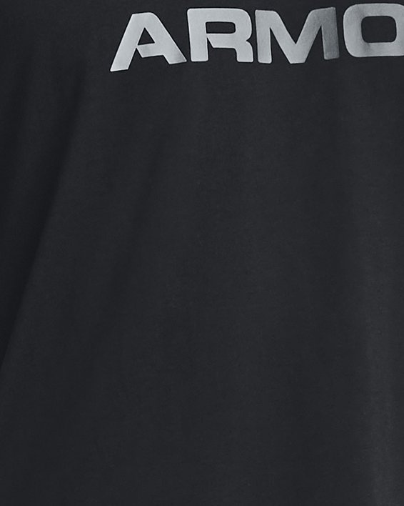 Herenshirt UA Team Issue Wordmark met korte mouwen, Black, pdpMainDesktop image number 0