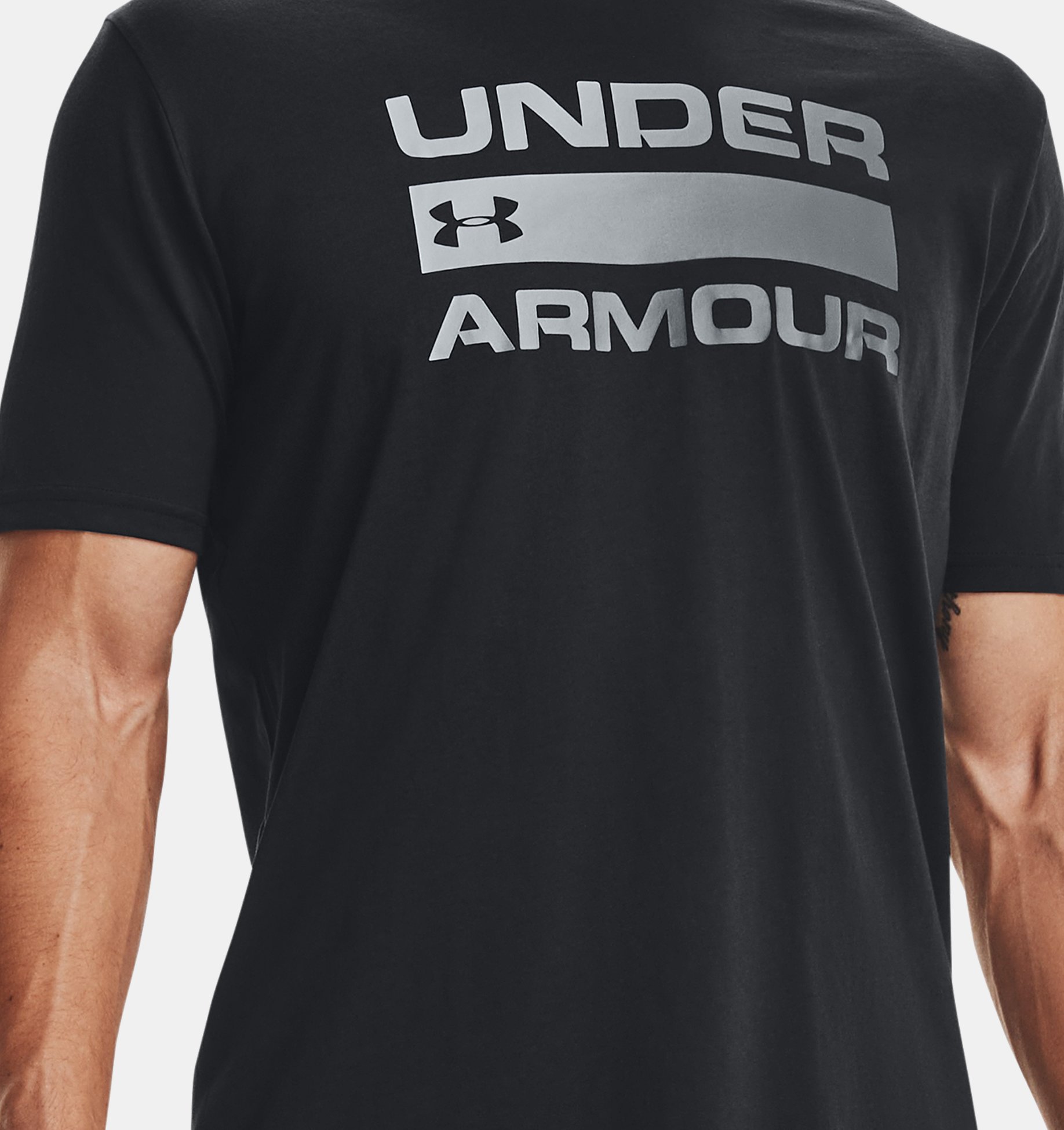 Prestigio Subordinar Produce Camiseta de manga corta UA Team Issue Wordmark para hombre | Under Armour