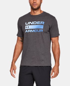Best Seller Men's UA Team Issue Wordmark Short Sleeve 9 Colors Available $30