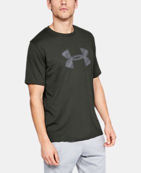 Best Seller Men's UA Big Logo Short Sleeve T-Shirt 1 Color Available $25