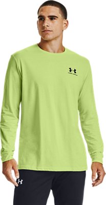 under armour green long sleeve shirt