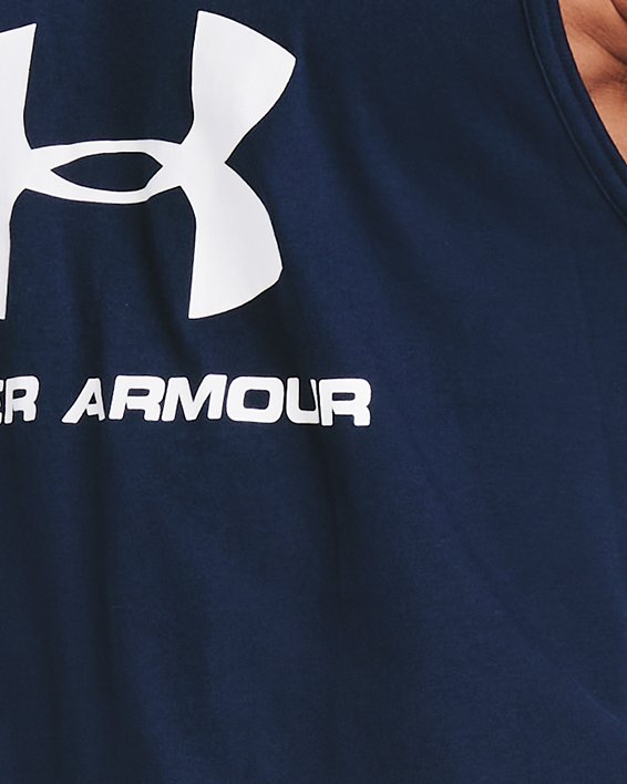 Under Armour Men's UA Sportstyle Logo Tank. 3