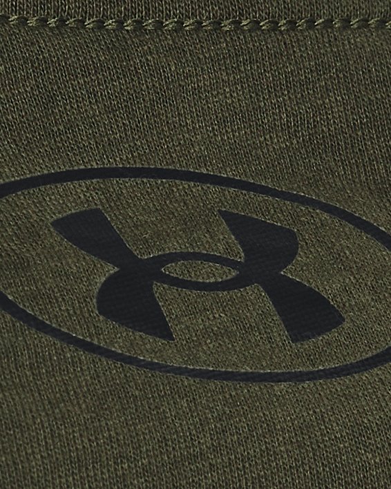 Men's UA Sportstyle Logo Short Sleeve in Green image number 3