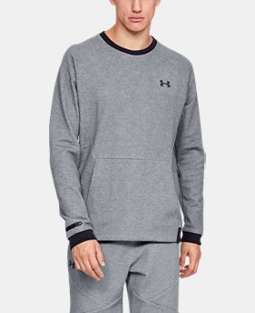 Men's UA Unstoppable Double Knit Crew 3 Colors Available $60