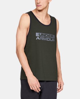 New Arrival Men's UA Sportstyle Cotton Tank FREE U.S. SHIPPING 1 Color Available $25