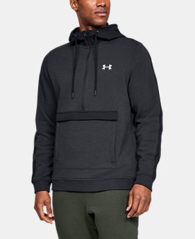 New Arrival Men's UA Microthread Fleece Anorak Jacket 1 Color Available $80