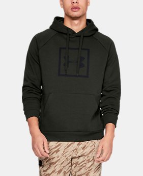 Men's UA Rival Fleece Logo Hoodie 1 Color Available $45