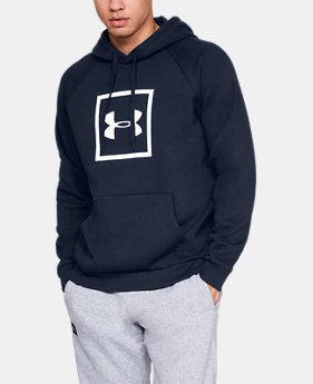 Men's UA Rival Fleece Logo Hoodie 1 Color Available $45