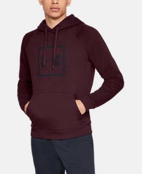 Men's UA Rival Fleece Logo Hoodie 1 Color Available $60