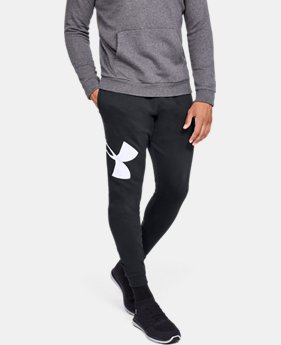 Men's UA Rival Fleece Logo Joggers 1 Color Available $45