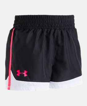 Girls' Pre-School UA New Run Shorts 4 Colors Available $20