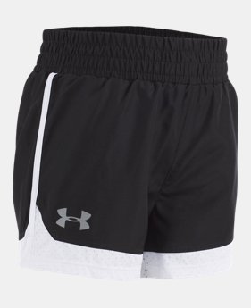 Girls' Pre-School UA New Run Shorts 2 Colors Available $20