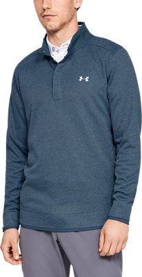 men's ua storm sweaterfleece snap mock