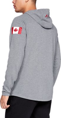 under armour men's freedom tech terry fabric hoodie