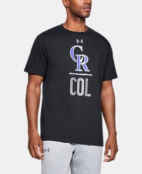 Men's MLB UA Lockup Short Sleeve 1 Color Available $30