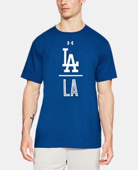 Men's MLB UA Lockup Short Sleeve 1 Color Available $30