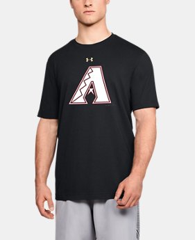 Men's MLB UA Stitch Logo Short Sleeve 1 Color Available $35