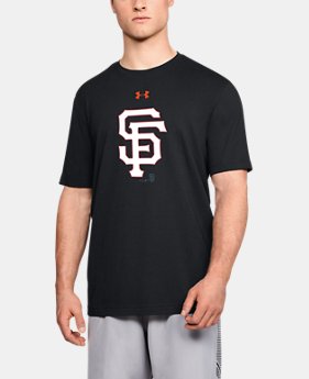 Men's MLB UA Stitch Logo Short Sleeve 1 Color Available $35